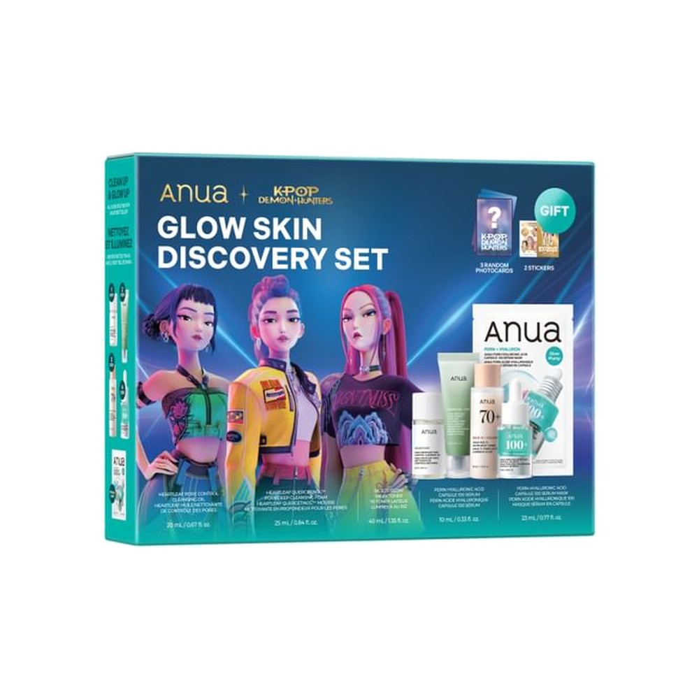 Anua Glow Skin Discovery Set KPop Demon Hunters (10 piezas)
