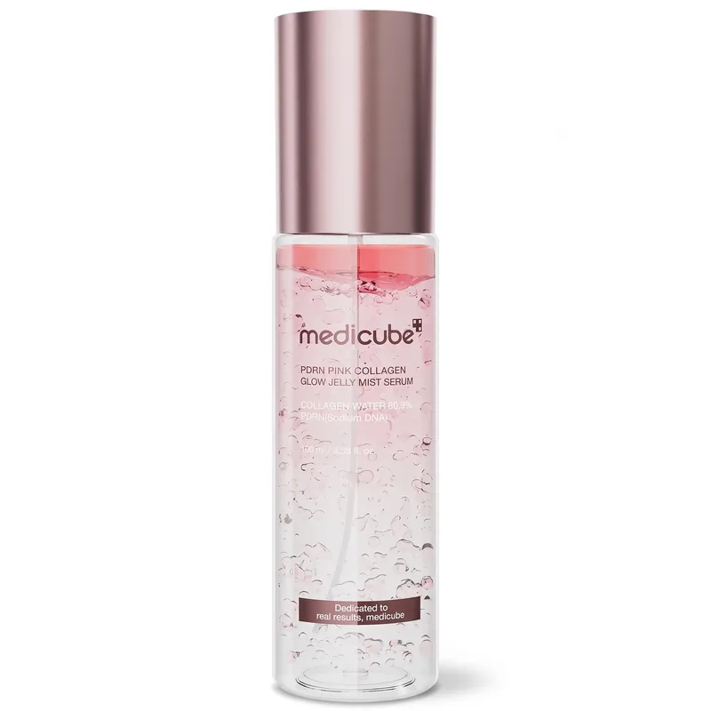 Medicube PDRN Pink Collagen Glow Jelly Mist Serum 100ml
