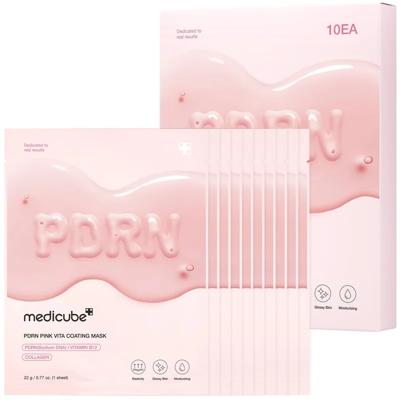 Medicube PDRN Pink Vita Coating Mask (10 mascarillas)