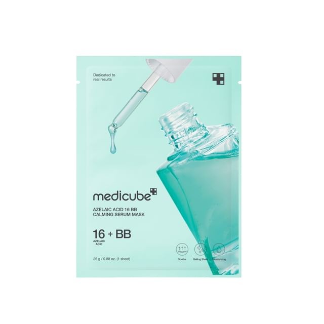 Packshot oficial de la Medicube Azelaic Acid 16 BB Calming Serum Mask