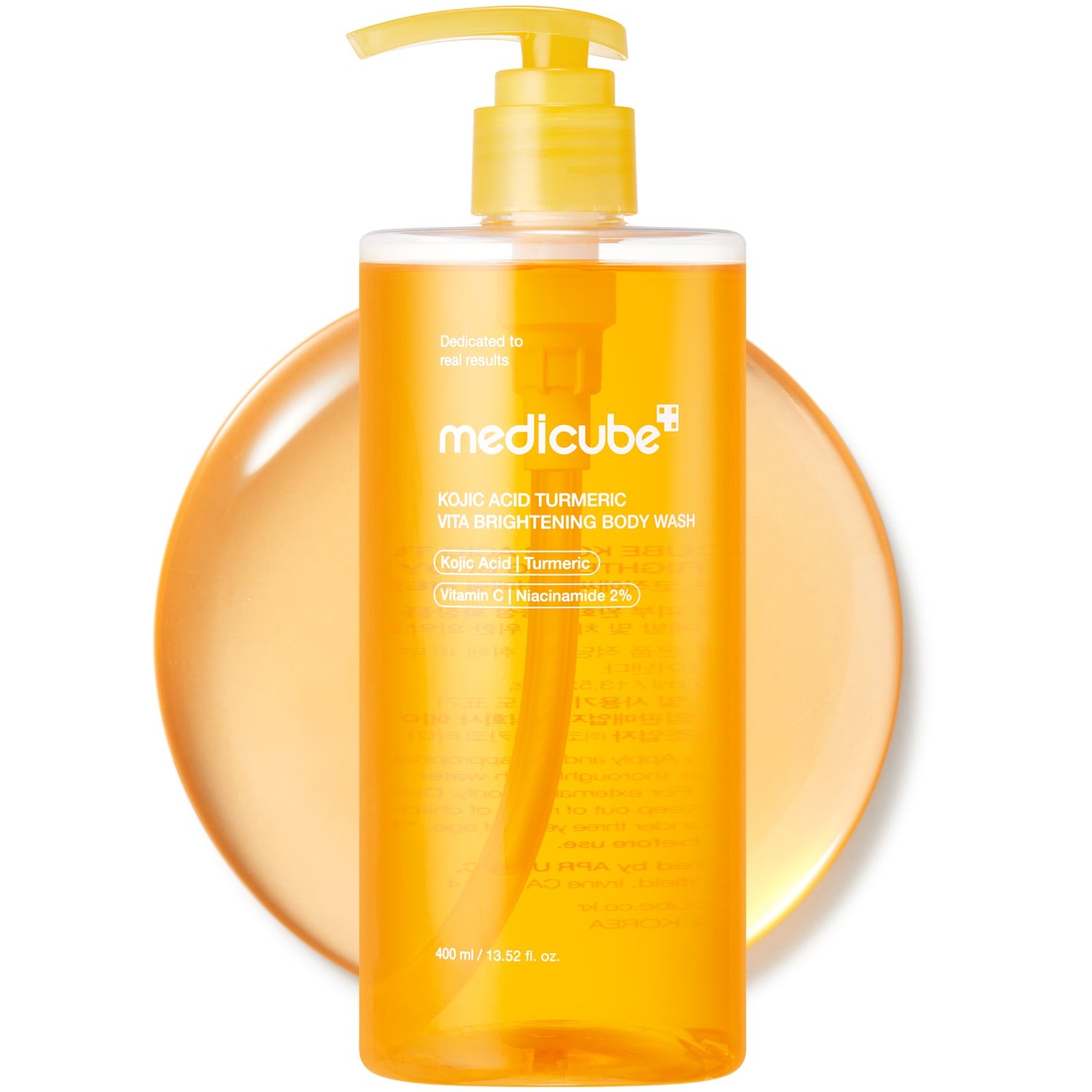 Medicube Kojic Acid Turmeric Vita Brightening Body Wash 400ml