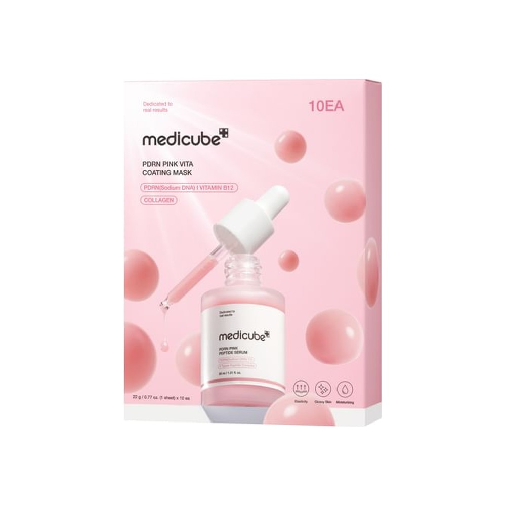 Medicube PDRN Pink Vita Coating Mask (10 mascarillas)