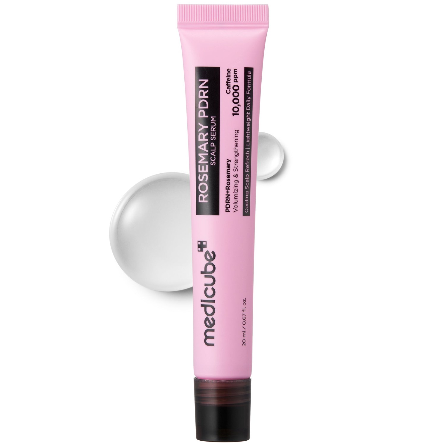 Medicube Rosemary PDRN Scalp Serum con su textura fresca