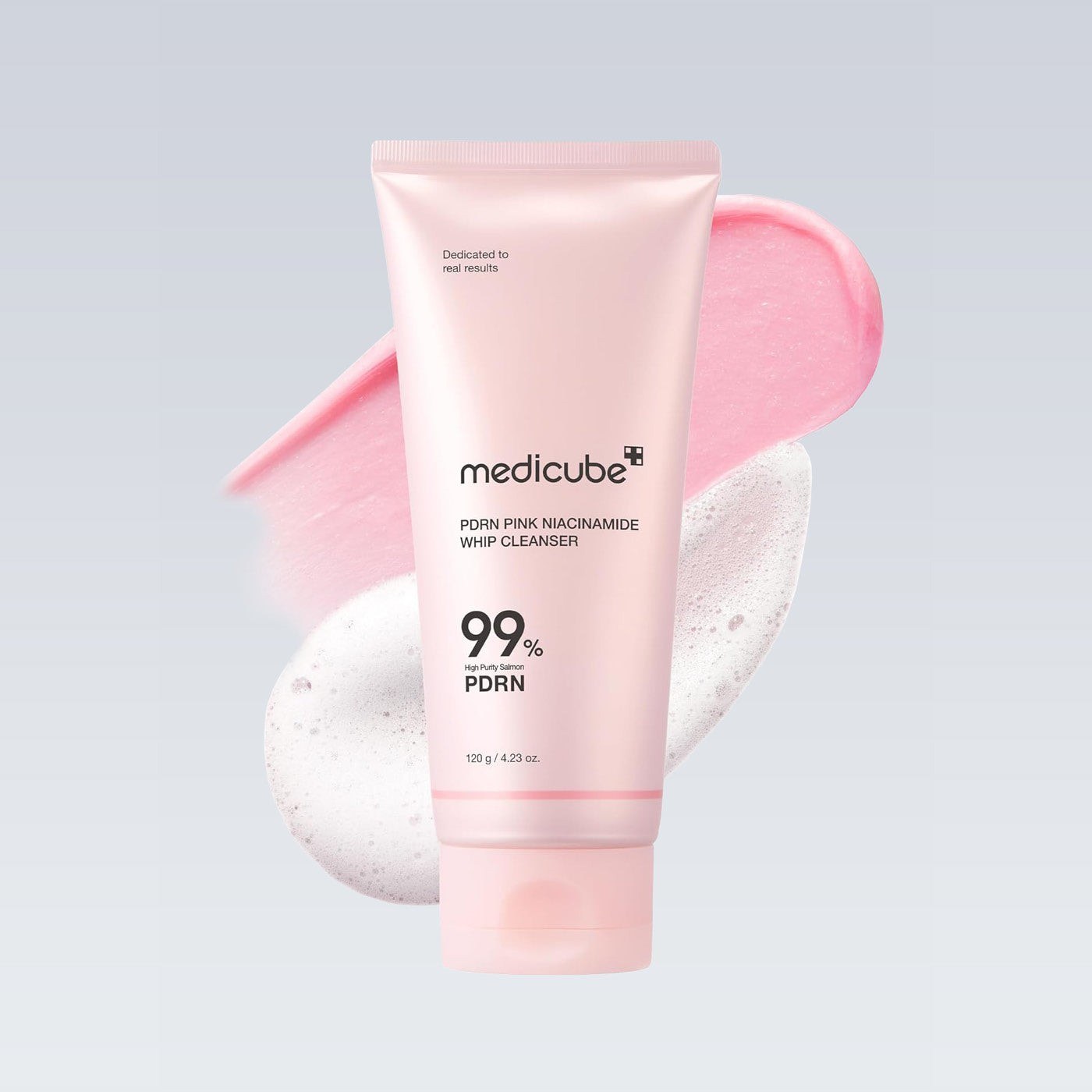Medicube PDRN Pink Niacinamide Whip Cleanser 120g