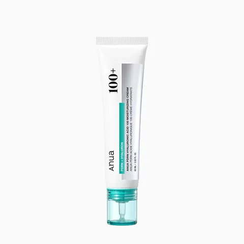 Tubo de Anua PDRN Hyaluronic Acid 100 Moisturizing Cream 60ml