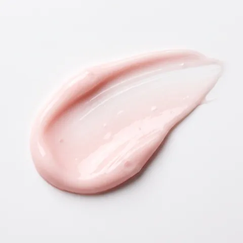 Textura cremosa rosa de la Medicube PDRN Pink Peptide Eye Cream