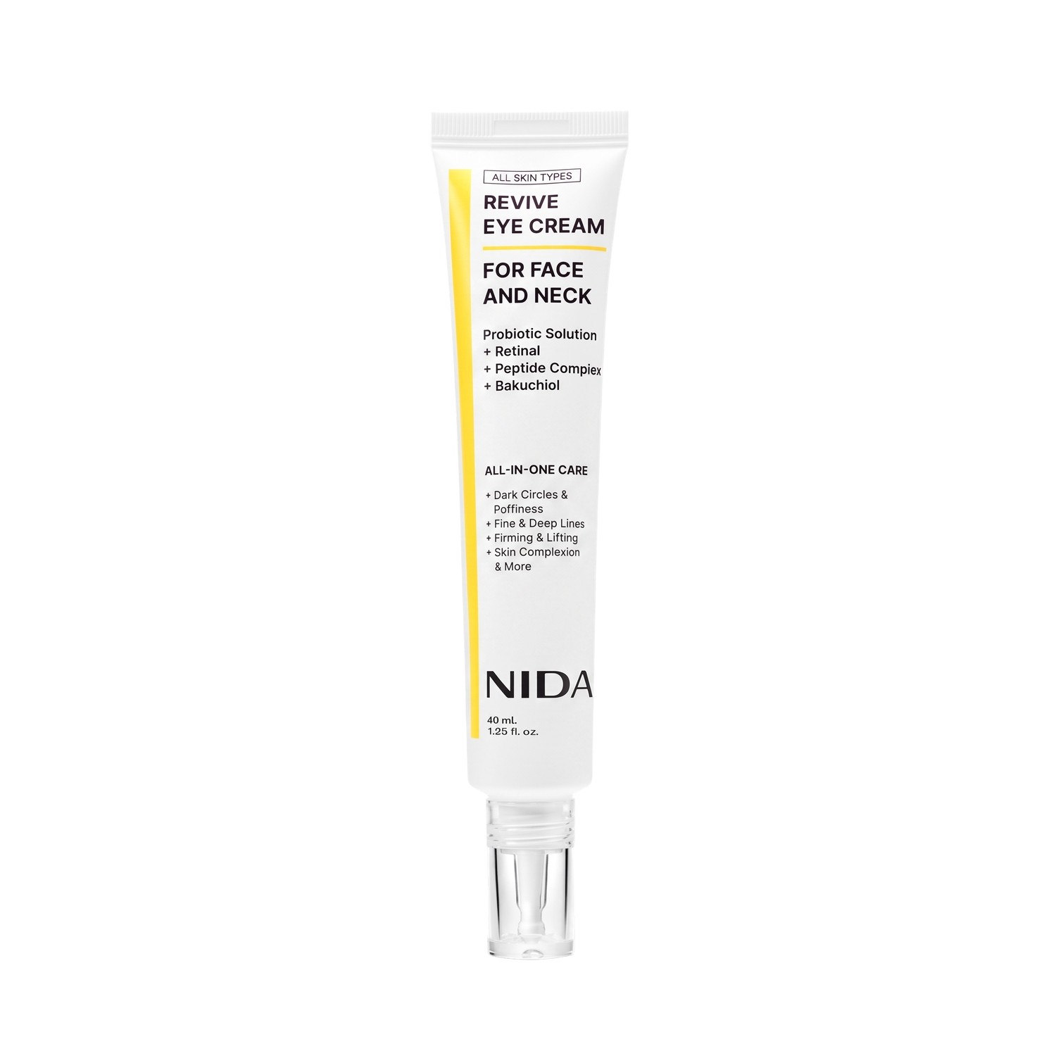 NIDA Revive Eye Cream For Face And Neck 40ml