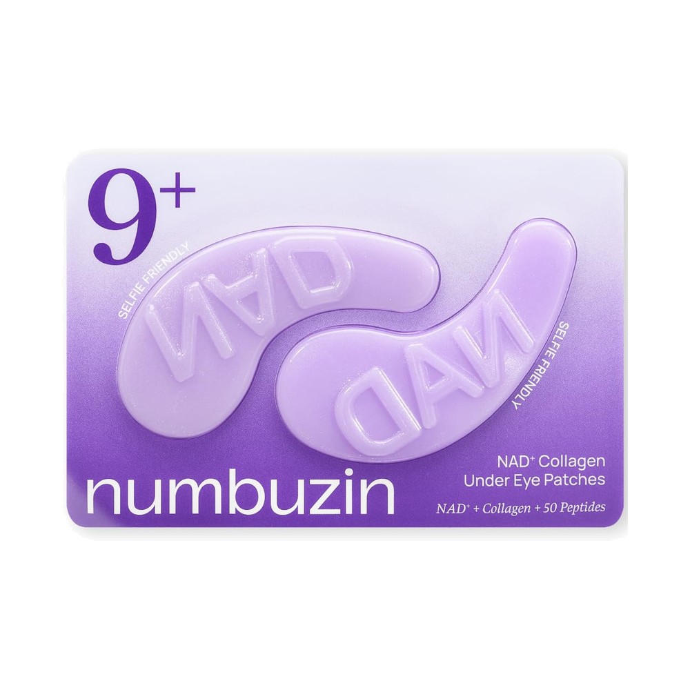numbuzin No.9 NAD+ Collagen Under Eye Patches (5 pares)
